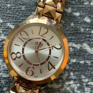 Premier Designs Rose Factor boyfriend watch